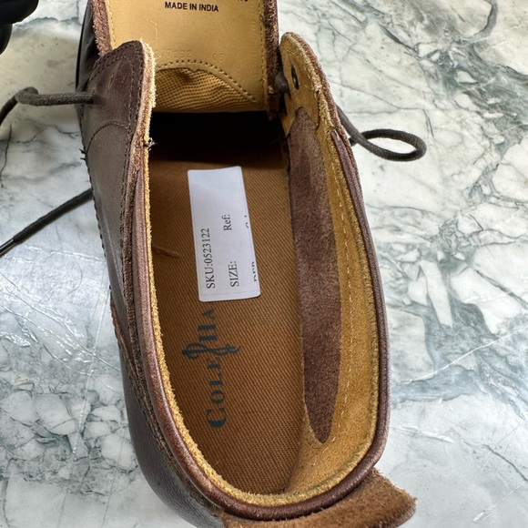 Cole Haan Charles Chukka II T Moro Brown Leather Boots C12270 Size US 8 - Picture 6 of 12